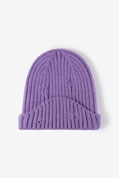 Rib-Knit Beanie