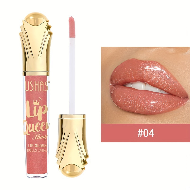 Long-Lasting Matte Lip Gloss – Moisturizing & Glitter Finish