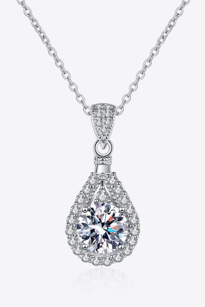 Moissanite Necklace - 2 Carat