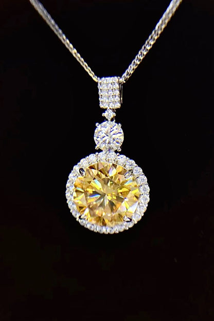 Moissanite Necklace - 6 Carat