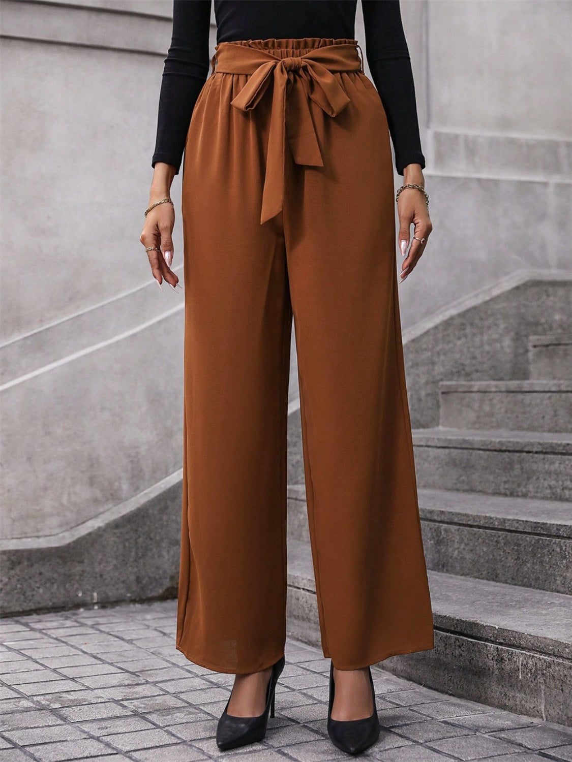 Casual Wide Leg Pants