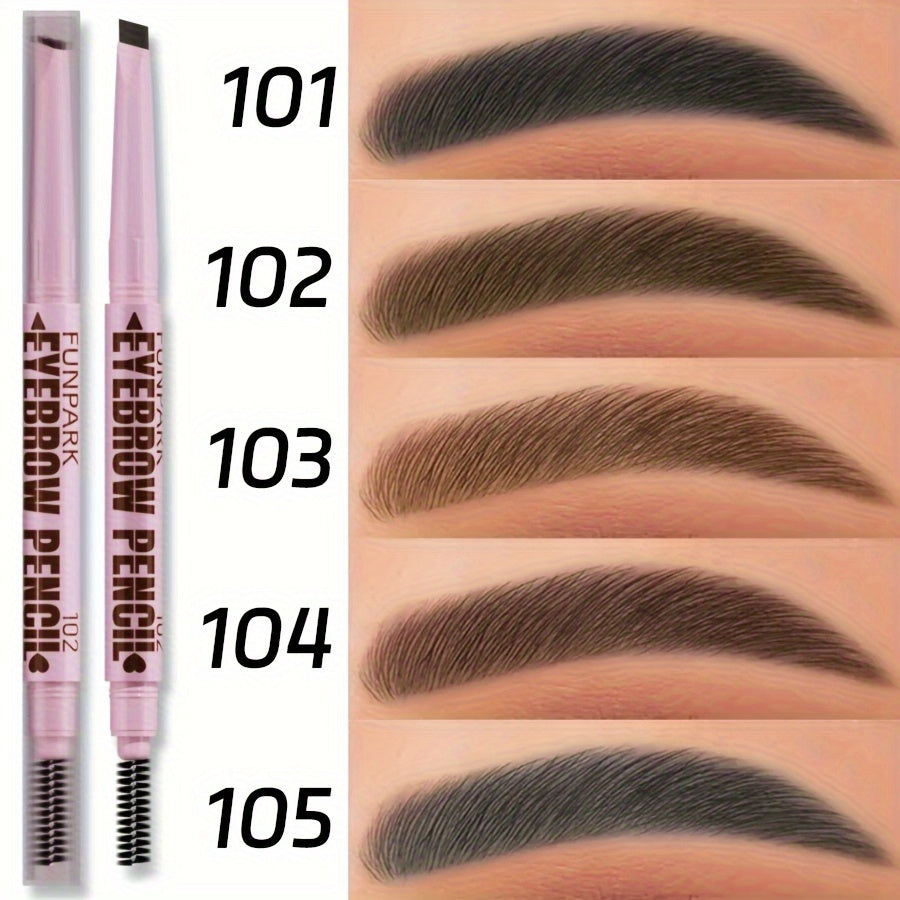 Ultra-Fine Waterproof Dual-Ended Eyebrow Pencil – Long-Lasting & Natural Look